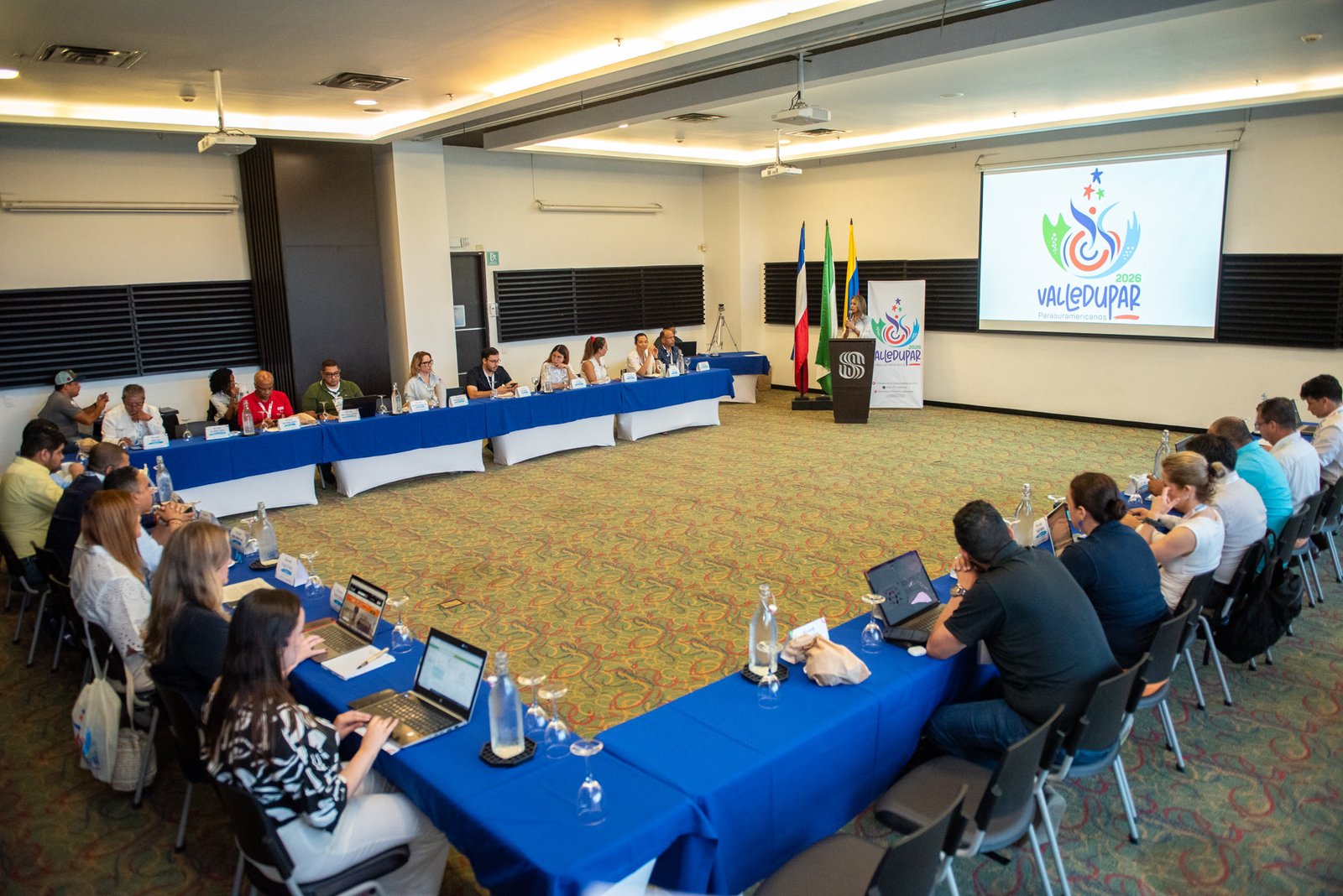 Reunión del comité organizador de los Juegos Bolivarianos